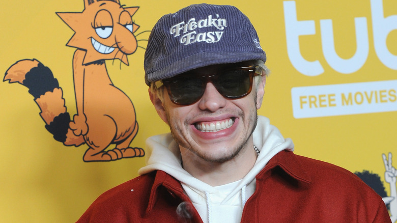 Pete Davidson smiling