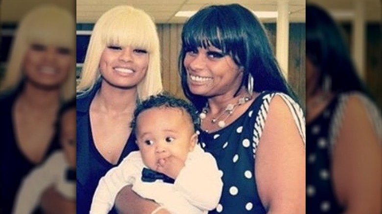 Blac Chyna and Tokyo Toni smiling