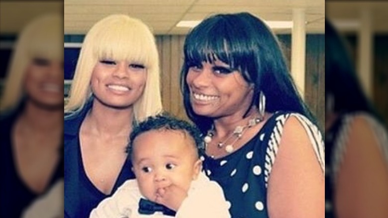 Blac Chyna and Tokyo Toni smiling