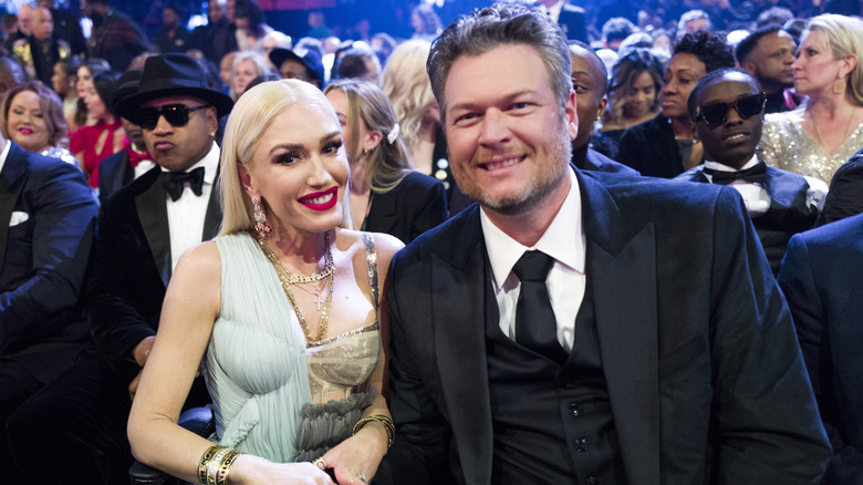 Gwen Stefani and Blake Shelton at the 62nd Annual GRAMMY Awards in 2020 