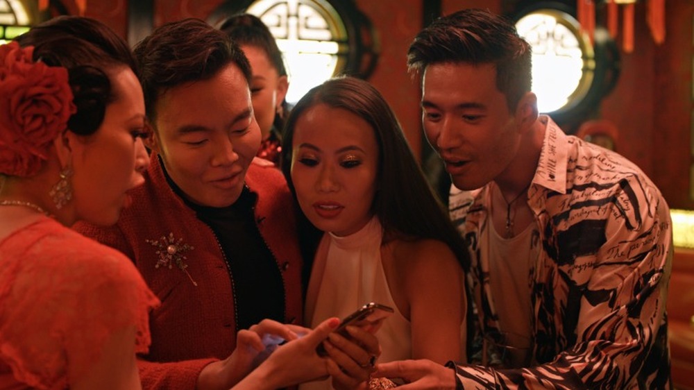 Christine Chiu, Kane Lim, Kelly Mi Li, and Kevin Kreider on Bling Empire