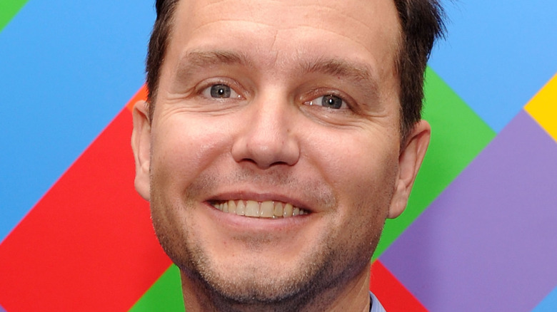 Mark Hoppus smiling