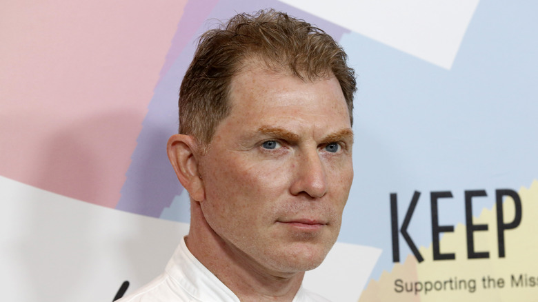 Bobby Flay poses