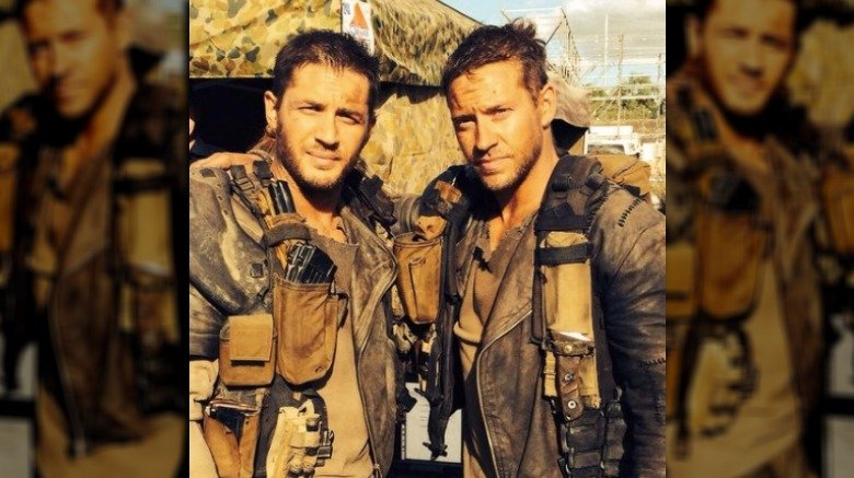 Tom Hardy and Jacob Tomuri