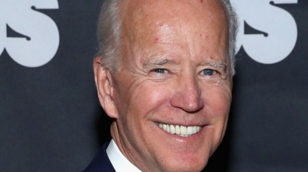 Joe Biden smiling