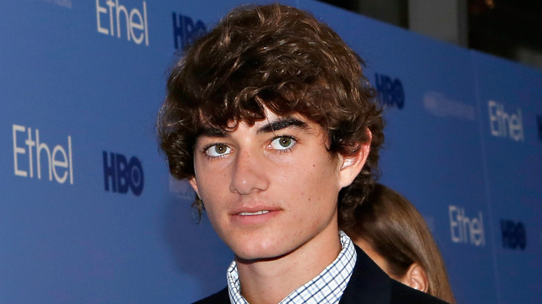 Conor Kennedy posing