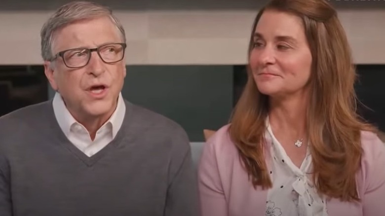 Bill and Melinda Gates in an interview