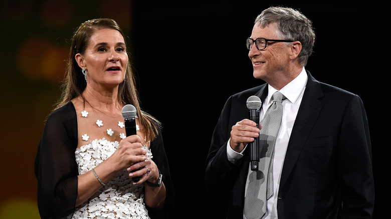 Melinda French Gates and Bill Gates in 2018