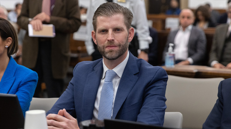 Eric Trump in court