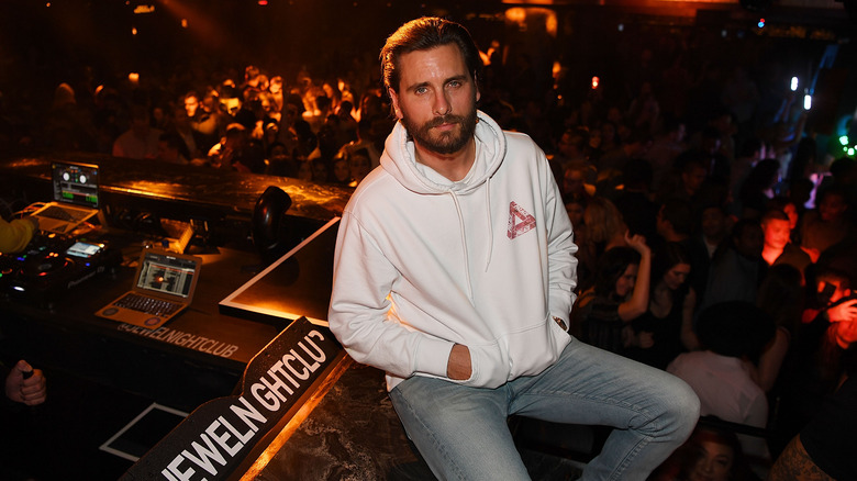 Scott Disick at a night club