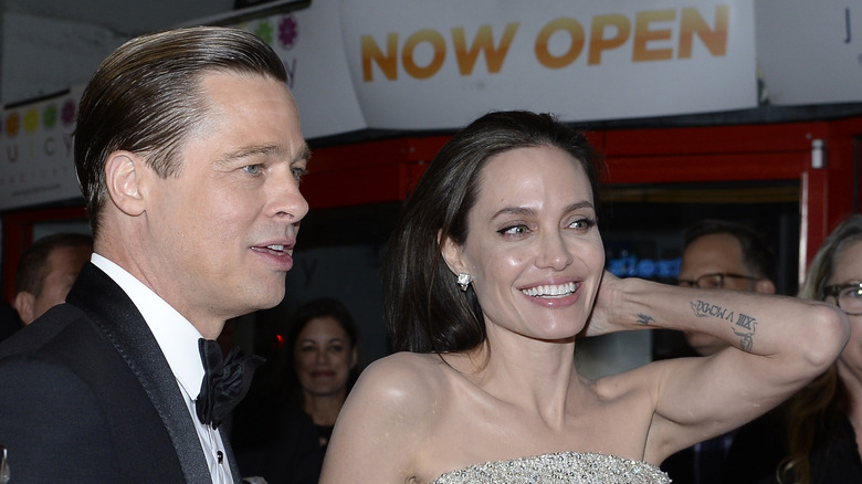 Brad Pitt and Angelina Jolie red carpet