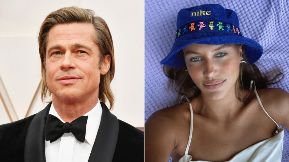 Brad Pitt and Nicole Poturalski