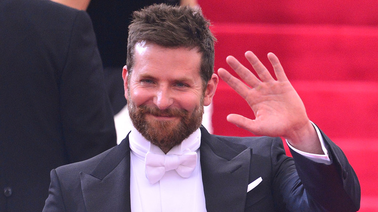 Bradley Cooper waving