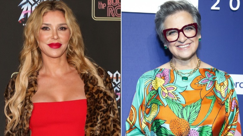 Brandi Glanville and Caroline Manzo split image