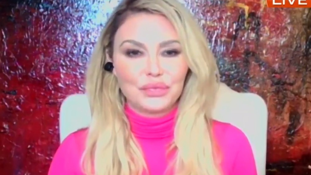 Brandi Glanville with plump lips