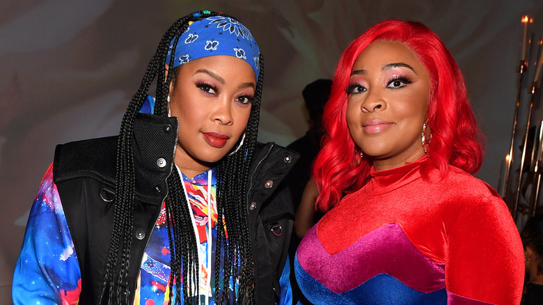 Da Brat and Judy in April 2021