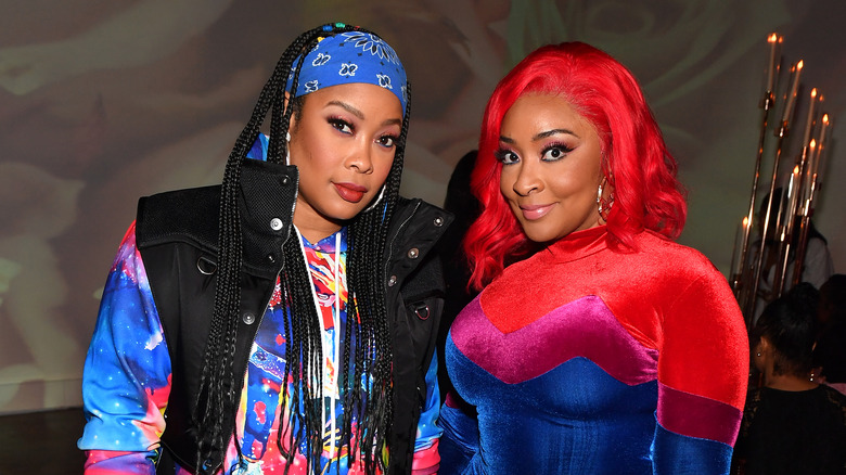 DaBrat and Jessica Dupart attending Dej Loaf Private 30th Birthday Dinner Party