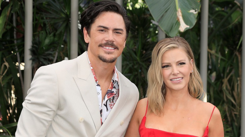 Ariana Madix and Tom Sandoval smiling