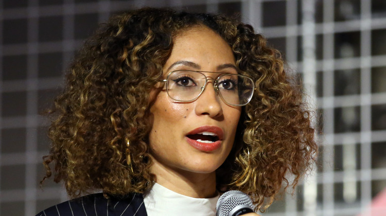 Elaine Welteroth at an event, speaking