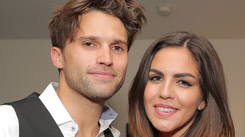 Katie Maloney and Tom Schwartz smiling