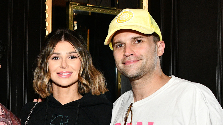 Raquel Levis and Tom Schwartz smiling together