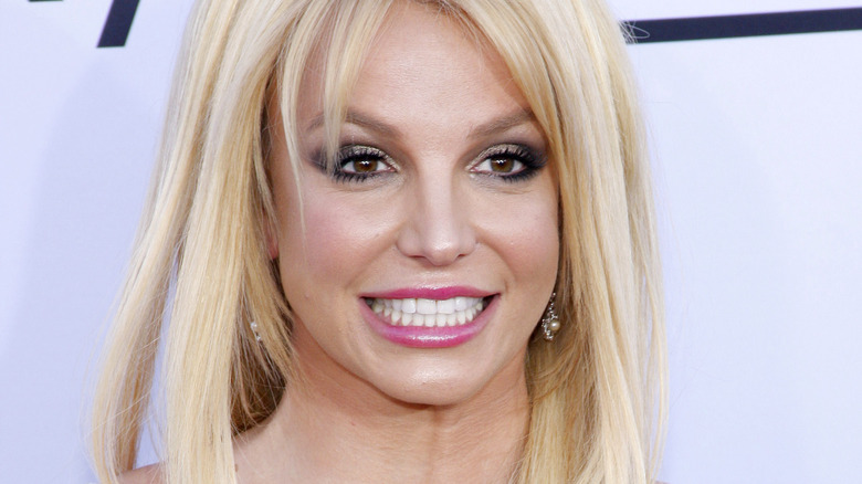 Britney Spears bangs