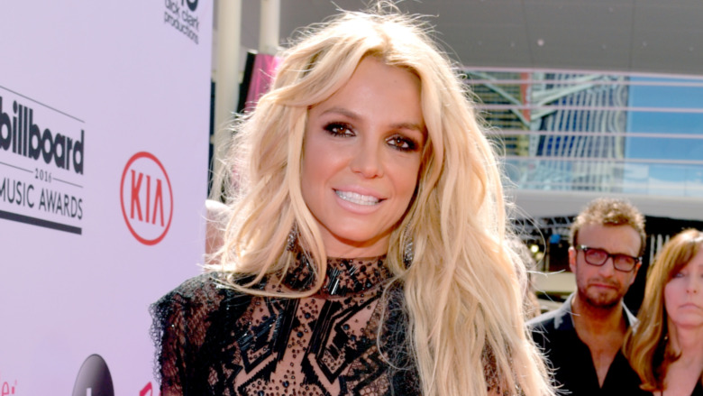 Britney Spears long hair