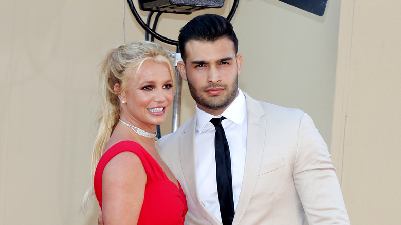 Britney Spears and Sam Asghari