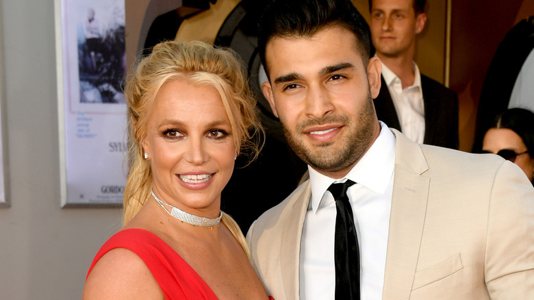 Britney Spears and Sam Asghari