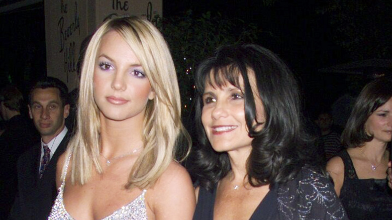 Britney Spears with mother Lynne Spears at an event