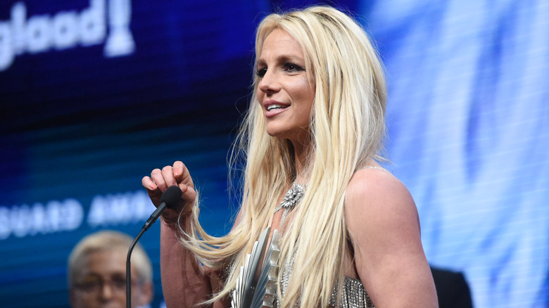 Britney Spears at the 29th Annual GLAAD Awards
