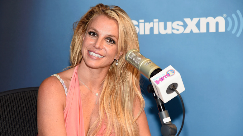 Britney Spears during an interview