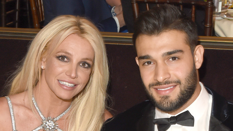 Britney Spears and Sam Asghari