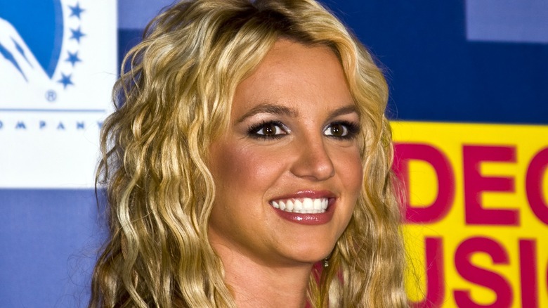 Britney Spears on the red carpet in 2008