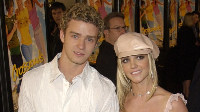 Justin Timberlake and Britney Spears on the red carpet