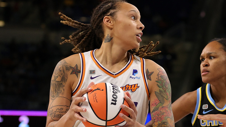 Brittney Griner playing