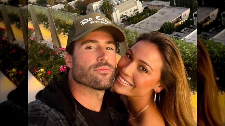 Brody Jenner and Tia Blanco posing together