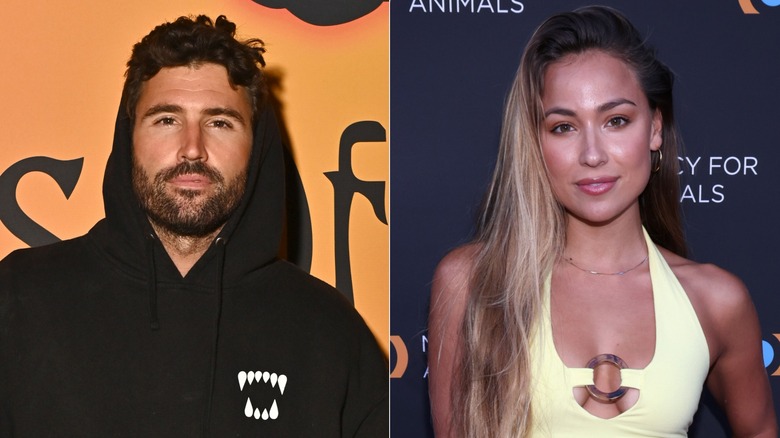 Brody Jenner posing, Tia Blanco posing