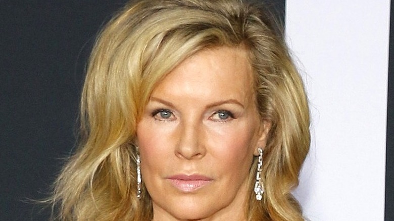 A close-up of Kim Basinger smiling 