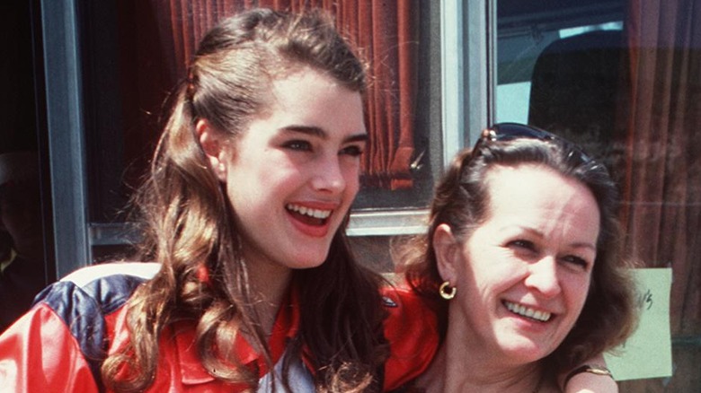 Brooke Shields and her mom Teri