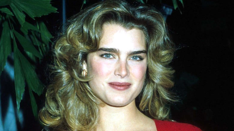 Brooke Shields curly blonde 