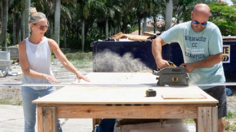 Sarah and Bryan Baeumler take on a renovation project