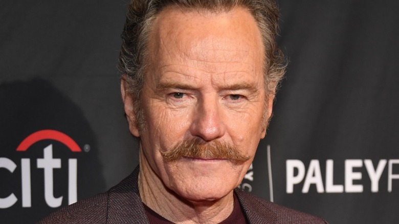 Bryan Cranston looking at camera