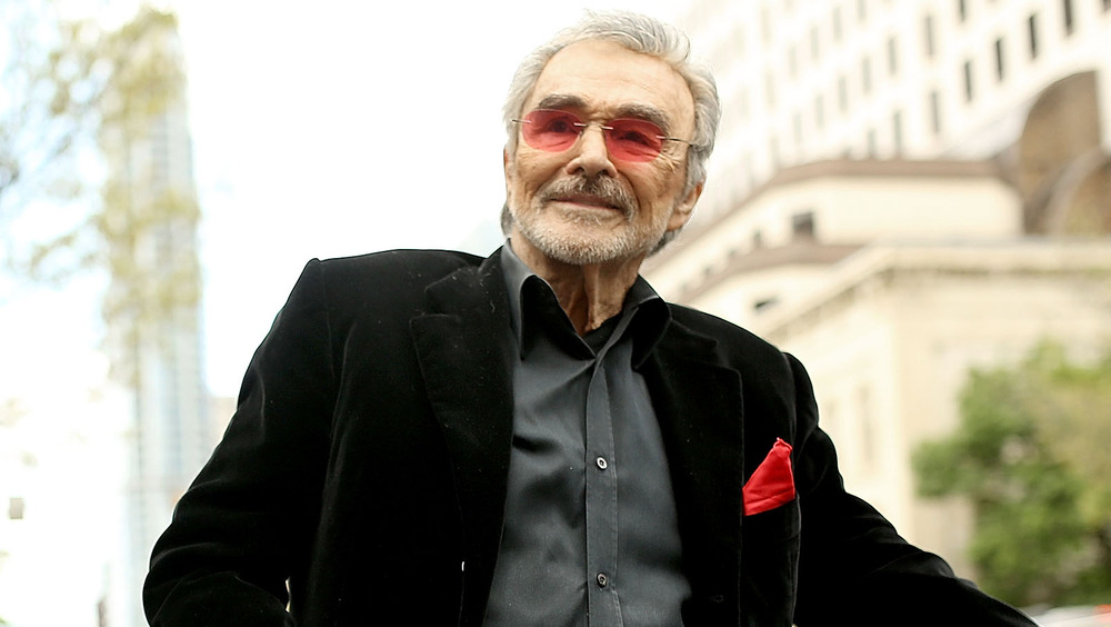 Burt Reynolds smiling