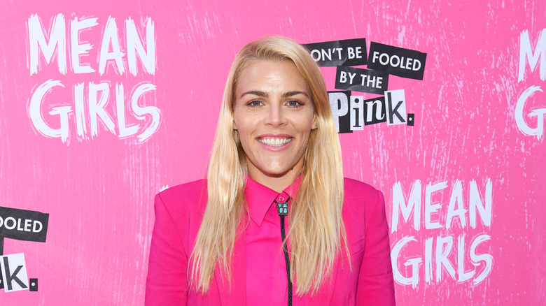 Busy Philipps at Mean Girls premiere, smiling