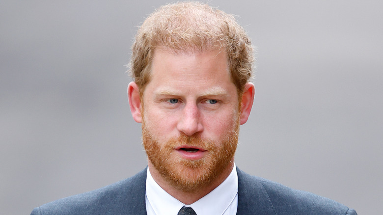 Prince Harry arrives at the Royal Courts of Justice