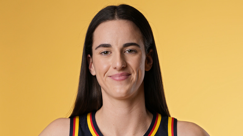 Caitlin Clark for WNBA portraits 