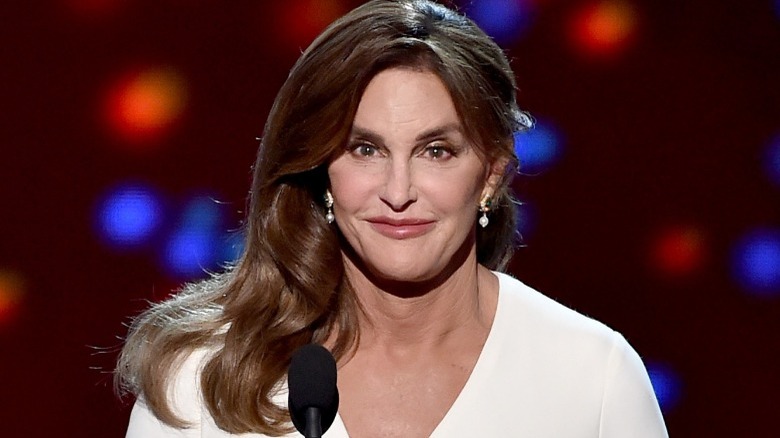 Caitlyn Jenner accepting her ESPY