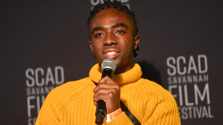 Caleb McLaughlin at an event