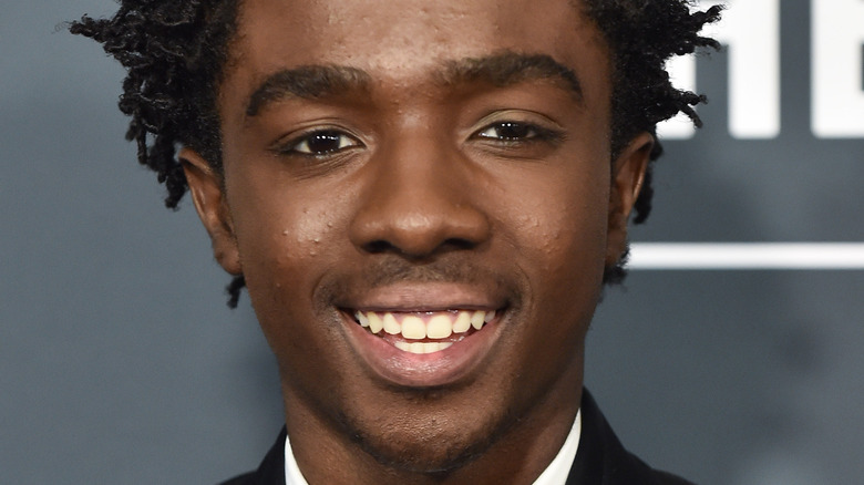 Caleb McLaughlin smiling for a photo